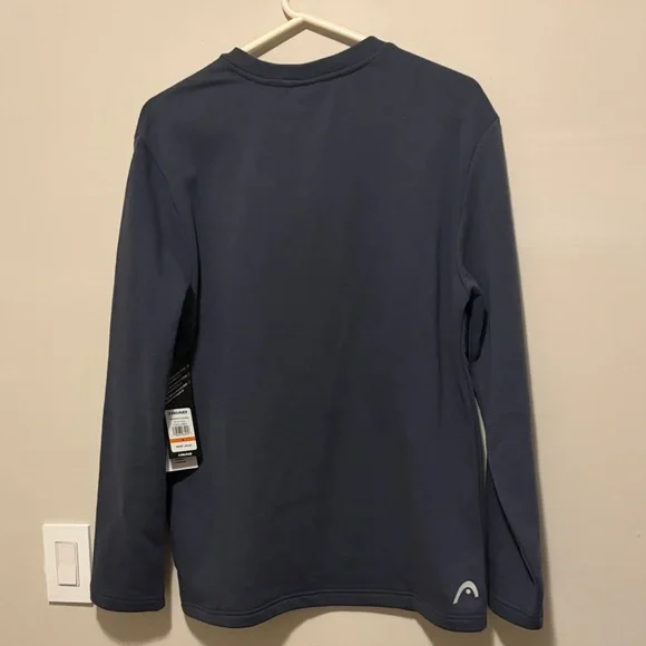 HEAD Men's Dark Blue Long Sleeve Tee - Picture 5 of 9